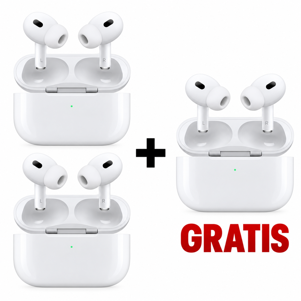 Oferta 2+1 gratis AirPods Pro 2 Gen 2 USBC
