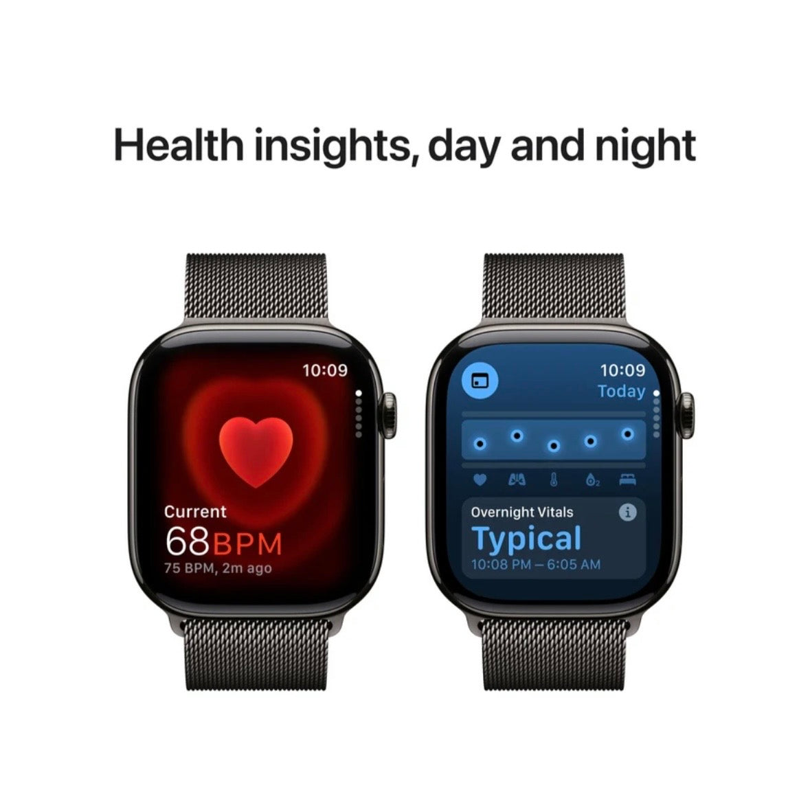 Apple Watch Series 10 Milanese Loop Metalic