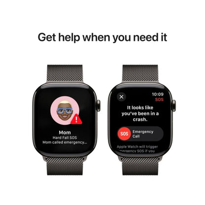 Apple Watch Series 10 Milanese Loop Metalic