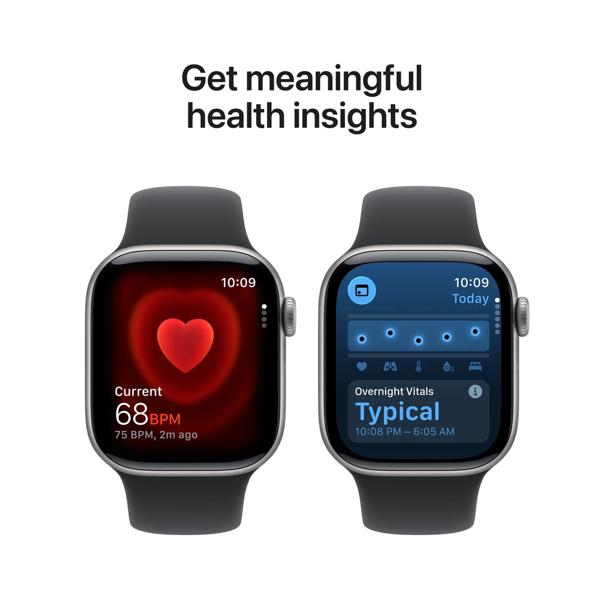 Apple Watch Series 11 with Sport Band Deep Black