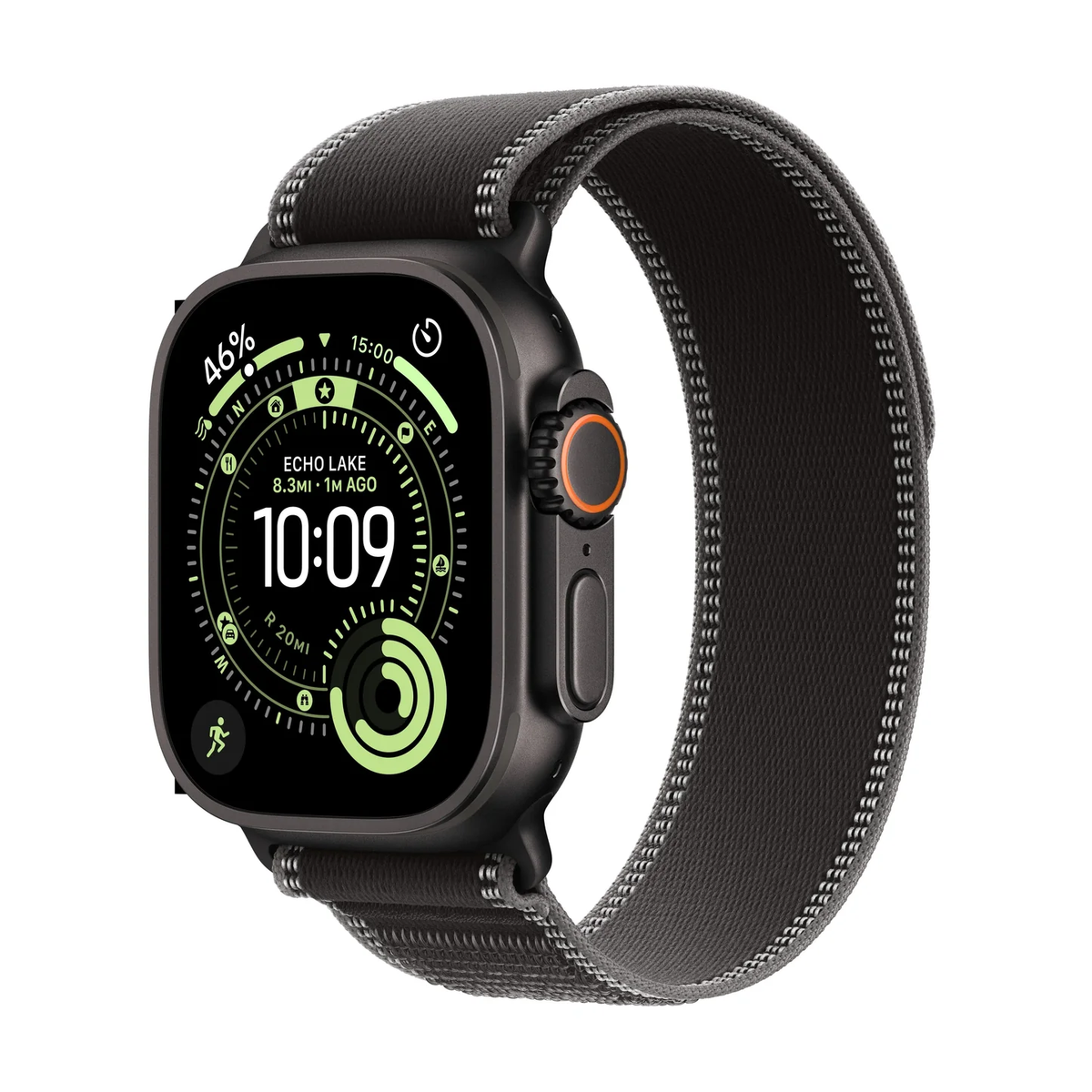 Apple Watch Ultra 3 with Trail Loop Black