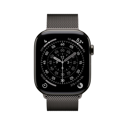 Apple Watch Series 11 with Milaneese Loop Black