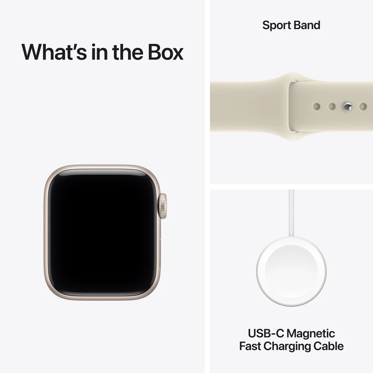 Apple Watch SE 3 with Sport Band 2026 Sand