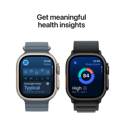 Apple Watch Ultra 3 with Ocean Band Black