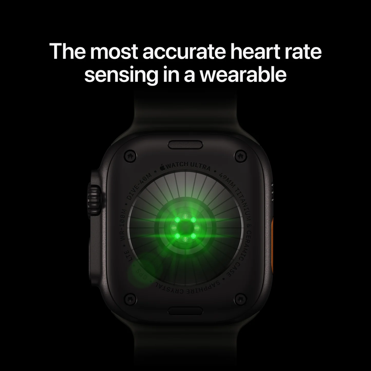 Apple Watch Ultra 4 with Alpine Loop Mustar