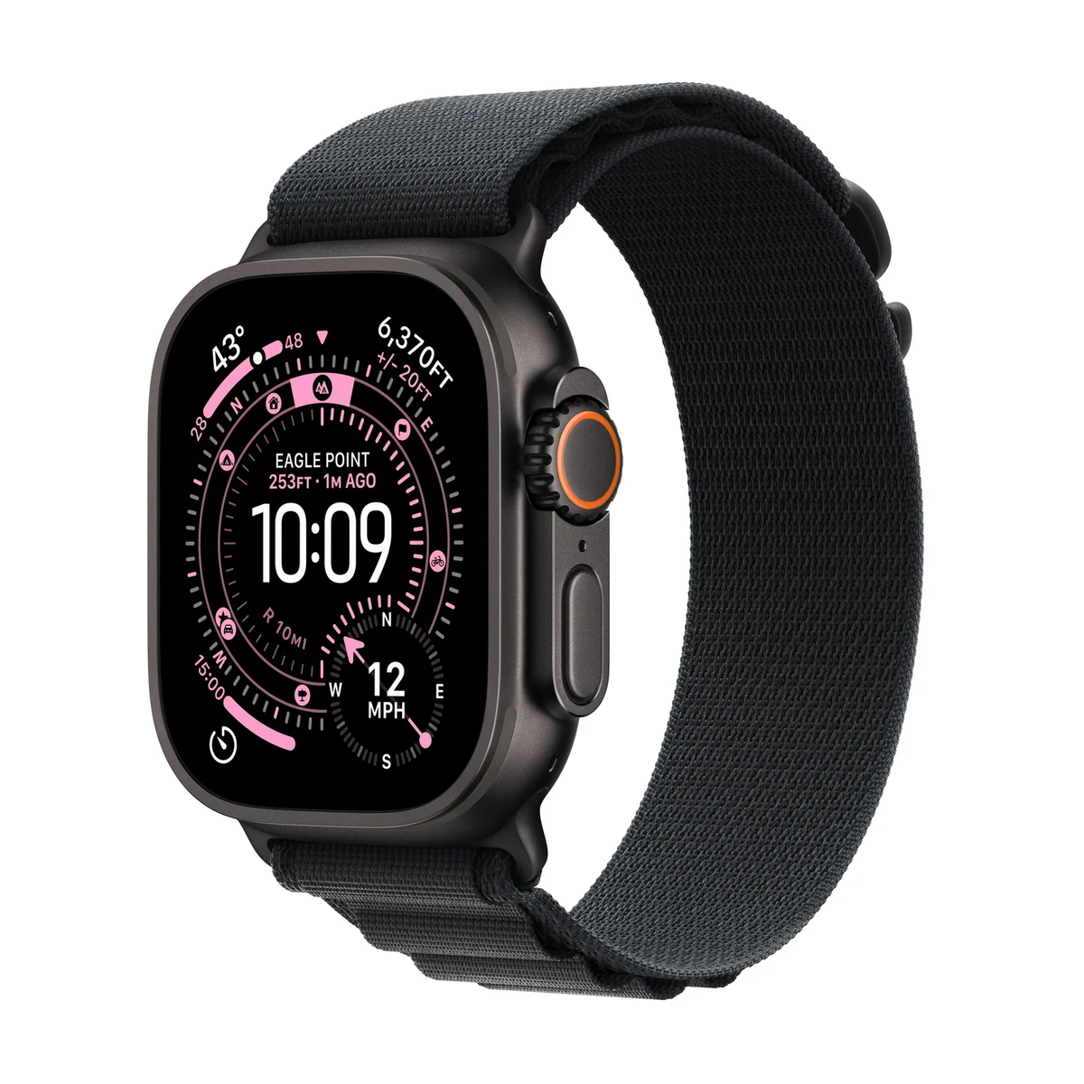 Apple Watch Ultra 3 with Alpine Loop Black