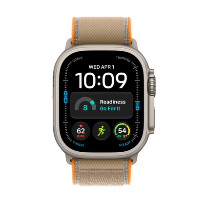 Apple Watch Ultra 4 with Trail Loop Beach