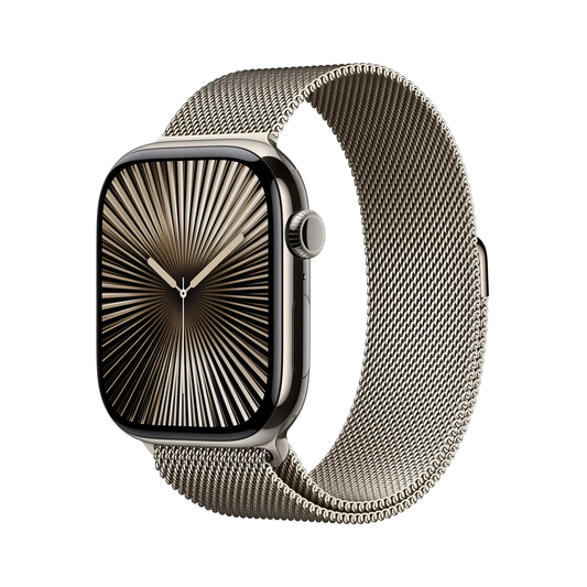 Apple Watch Series 10 Milanese Loop Goldish