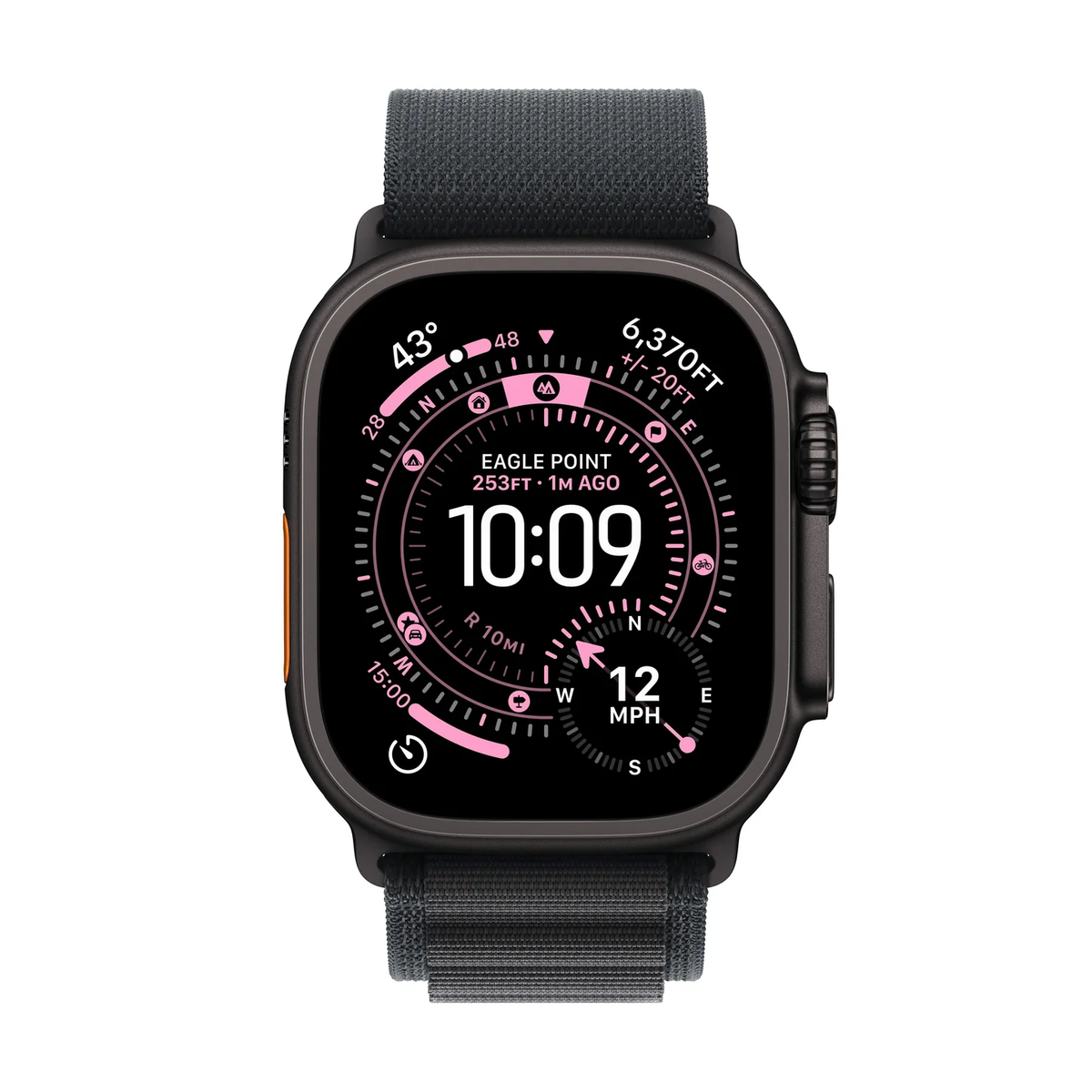 Apple Watch Ultra 3 with Alpine Loop Black