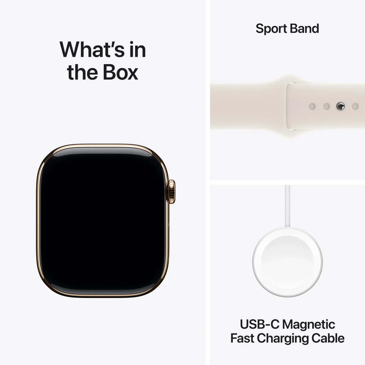Apple Watch Series 10 Sport Band Natural