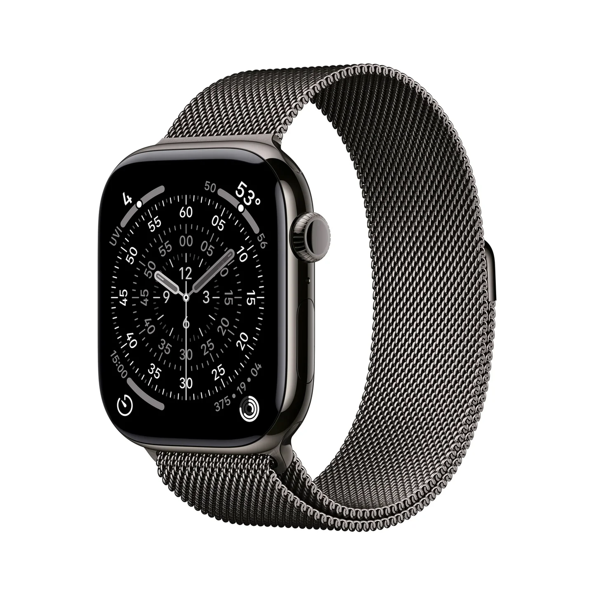 Apple Watch Series 11 with Milaneese Loop Black