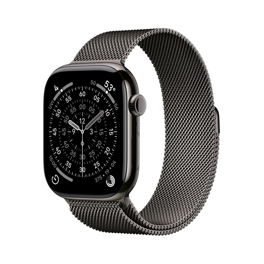 Apple Watch Series 11 with Milaneese Loop Black