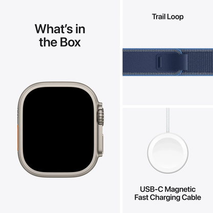 Apple Watch Ultra 3 with Trail Loop Marine