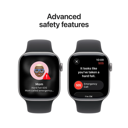 Apple Watch Series 11 with Sport Band Deep Black
