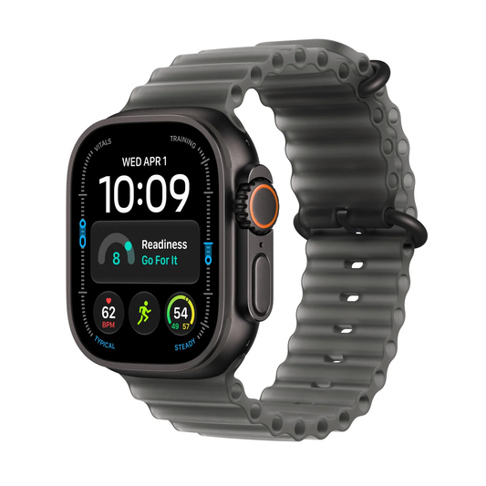 Apple Watch Ultra 4 with Ocean Band Meduza Gri