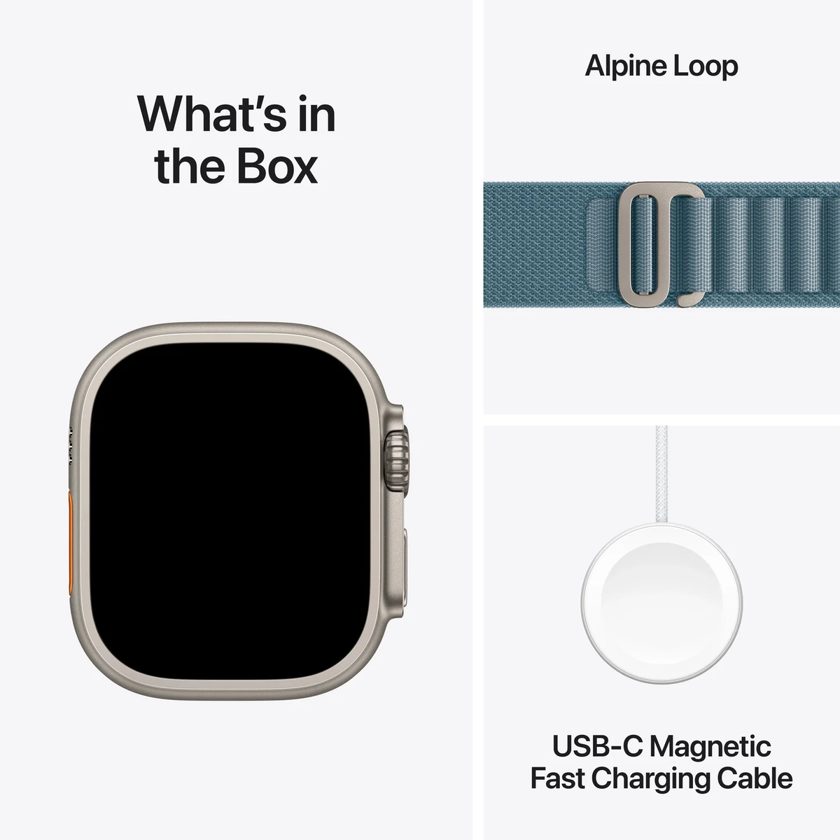 Apple Watch Ultra 3 with Alpine Loop Aqua