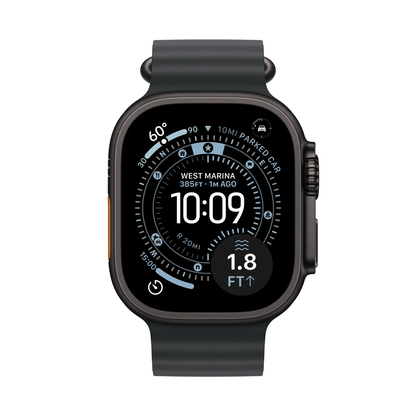 Apple Watch Ultra 3 with Ocean Band Black