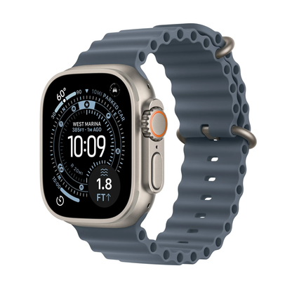 Apple Watch Ultra 3 with Ocean Band Marine