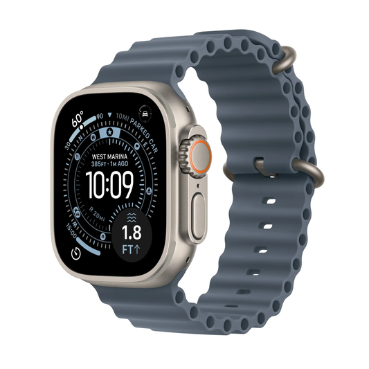Apple Watch Ultra 3 with Ocean Band Marine