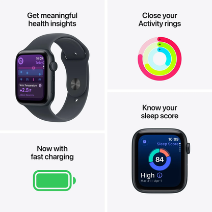 Apple Watch SE 3 with Sport Band 2025 Light