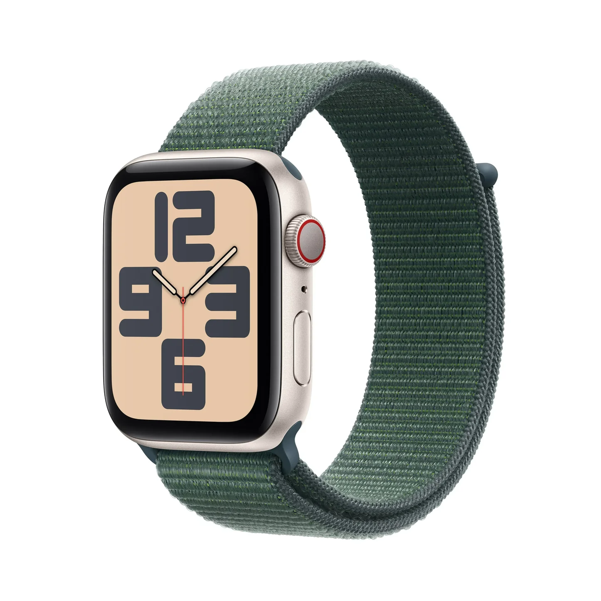Apple Watch SE Sport Loop 2024 Forest Green