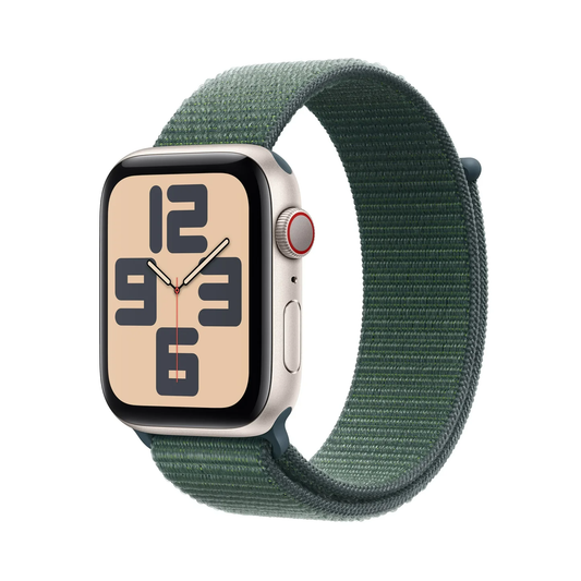 Apple Watch SE Sport Loop 2024 Forest Green