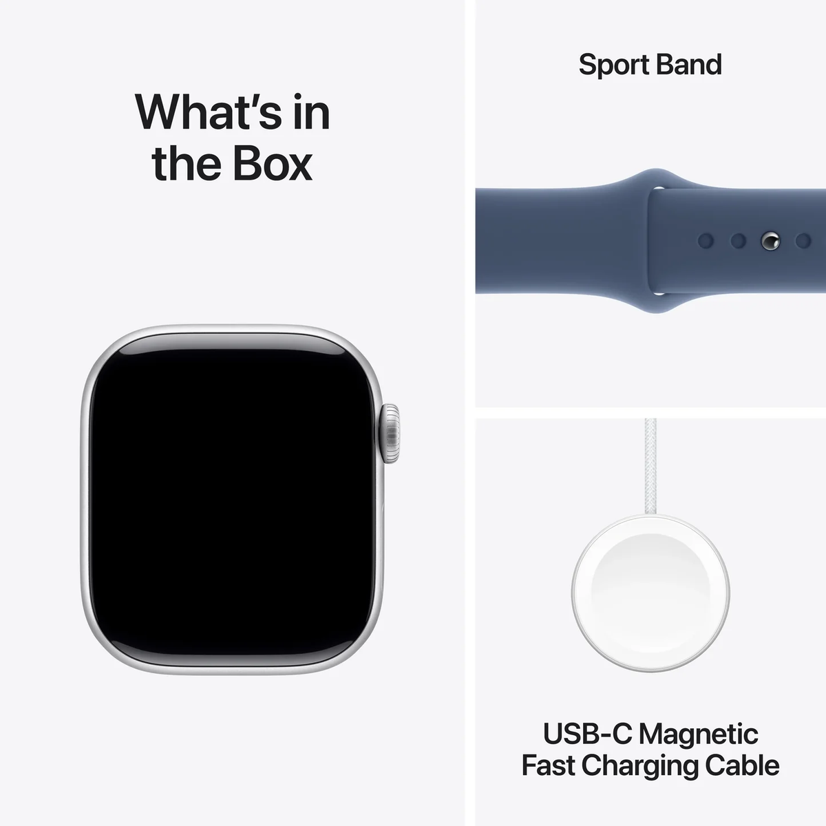 Apple Watch Series 10 Sport Band Midnight