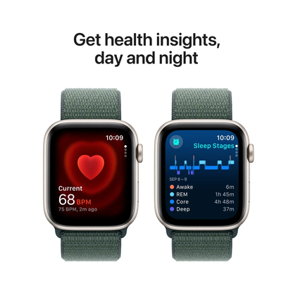Apple Watch SE Sport Loop 2024 Forest Green