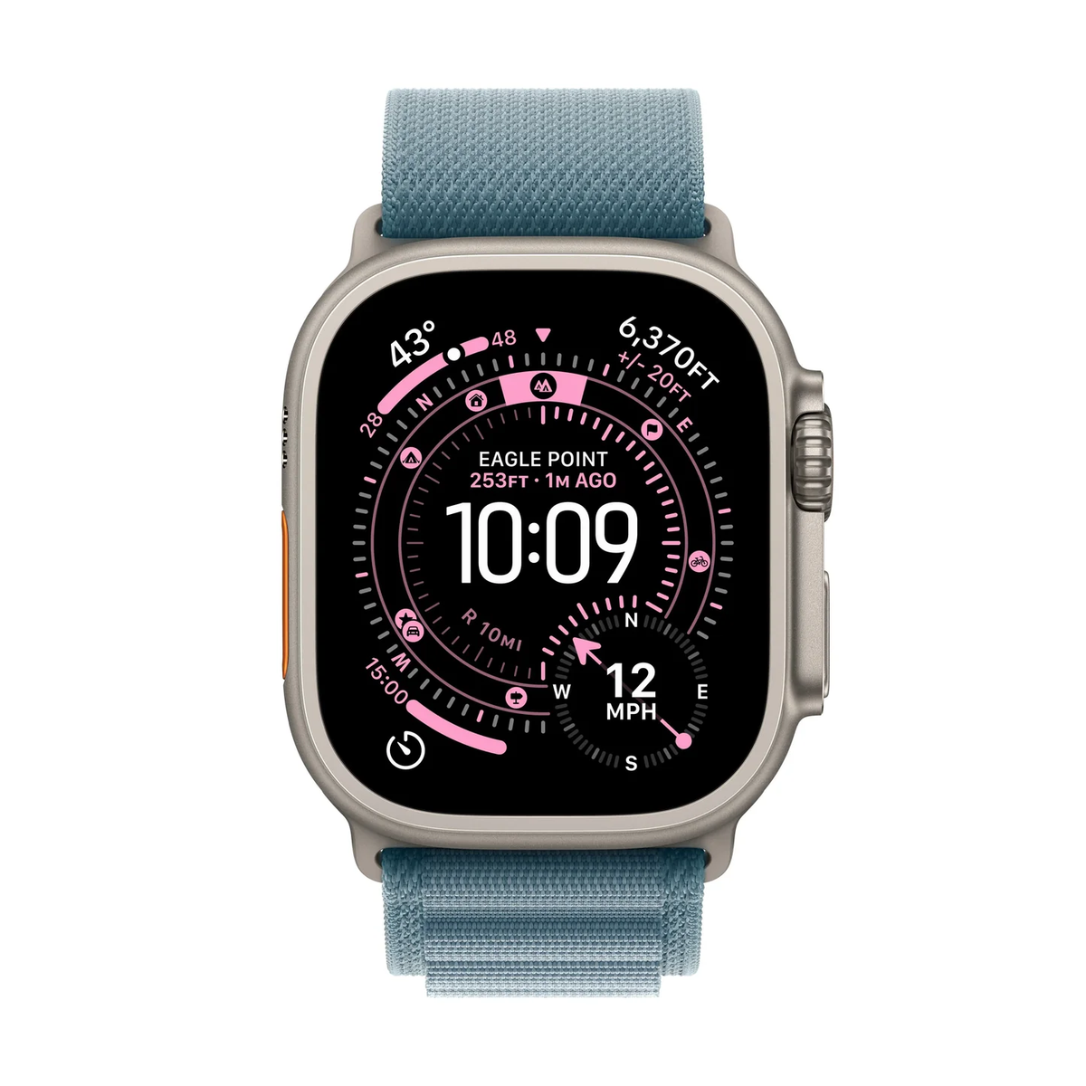 Apple Watch Ultra 3 with Alpine Loop Aqua