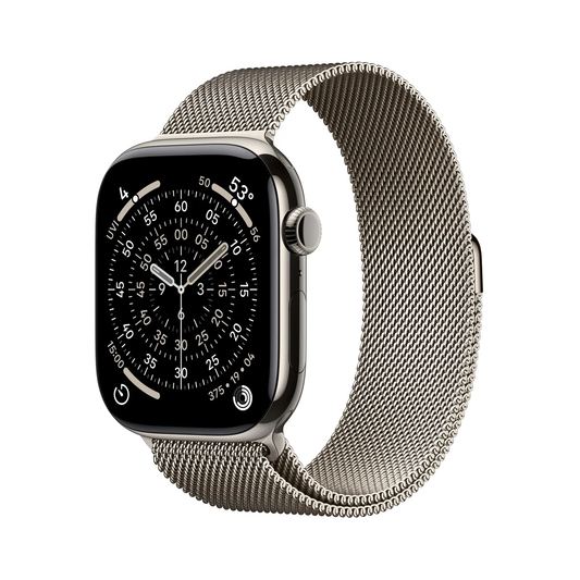 Apple Watch Series 11 with Milaneese Loop Goldish