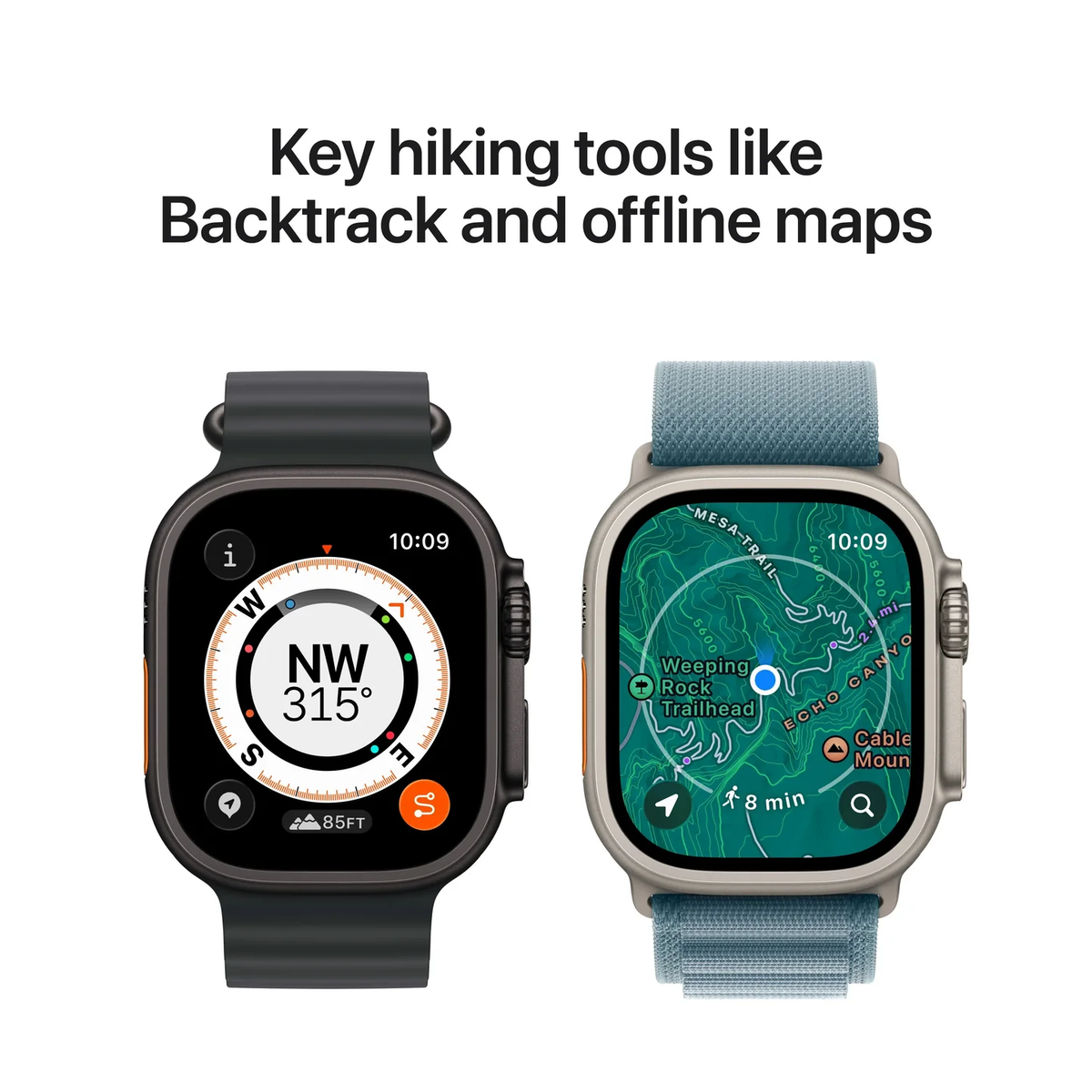 Apple Watch Ultra 3 with Alpine Loop Aqua