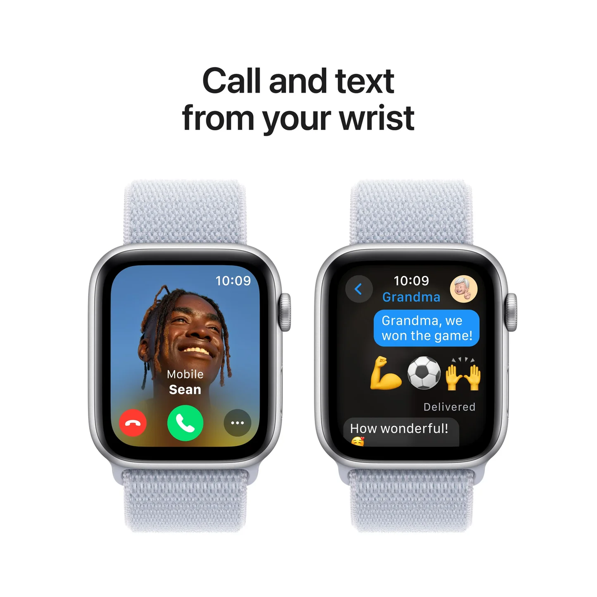 Apple Watch SE Sport Loop 2024 Dirty White